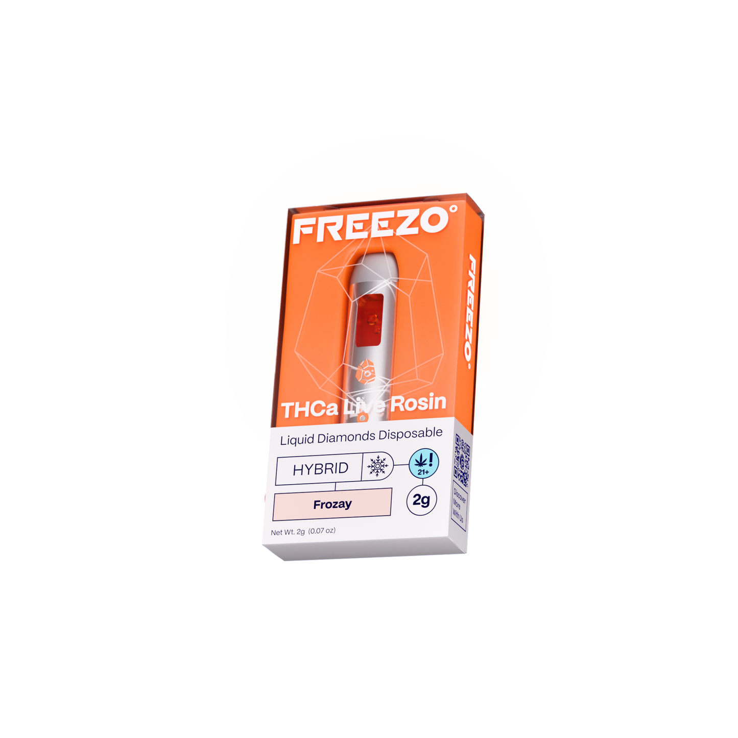 Freezo THCa Live Rosin Disposable 2G (5ct) - Frozay