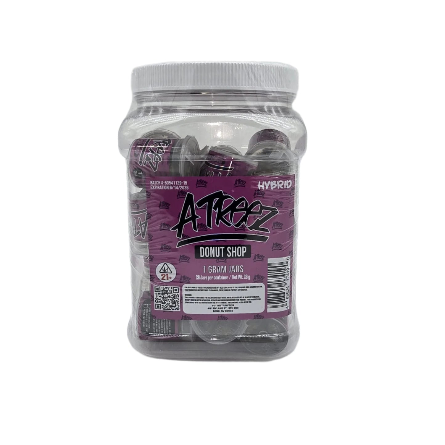 ATreez - 28ct 1 gram THCa Flower - Donut Shop (H)