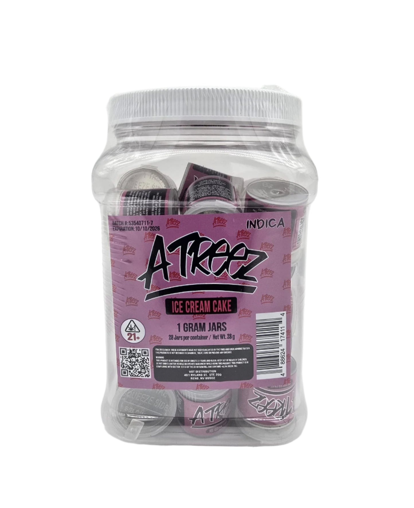 ATreez - 28ct 1 gram THCa Flower - ICC (I)