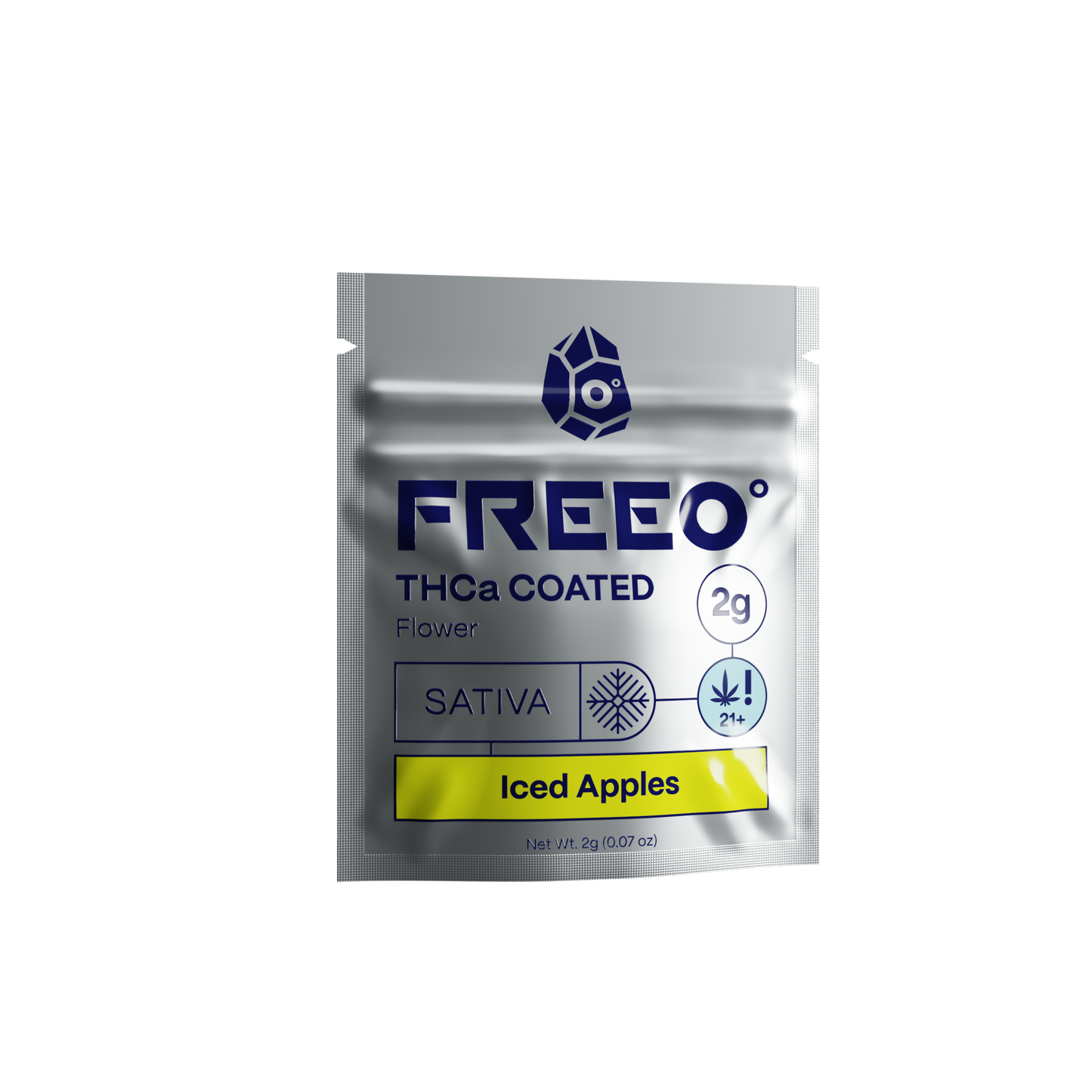 Freezo THCa coated Flower 2g (20ct) - Iced Apples