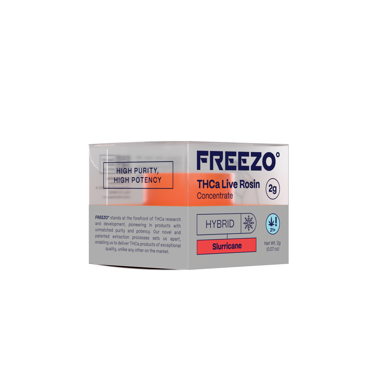 Freezo THCa Live Rosin Concentrate 2G - Slurricane