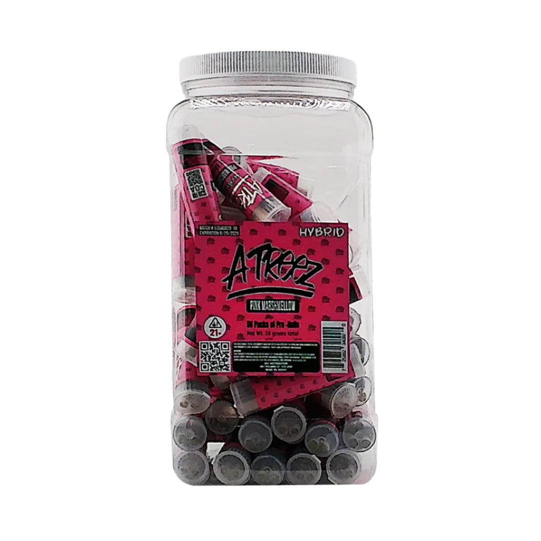 ATreez - 56ct x 2(.5) Pre-Roll Case Pack - Pink Marshmellow (I)