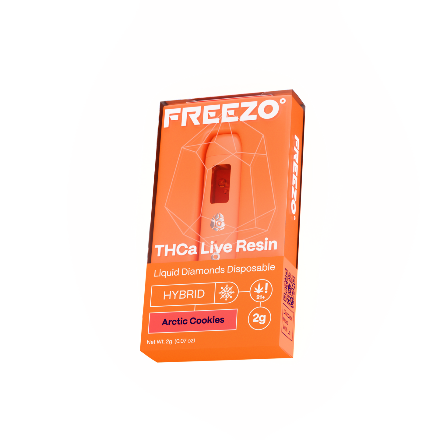 Freezo THCa Live Resin Disposable 2G (5ct) - Artic Cookies
