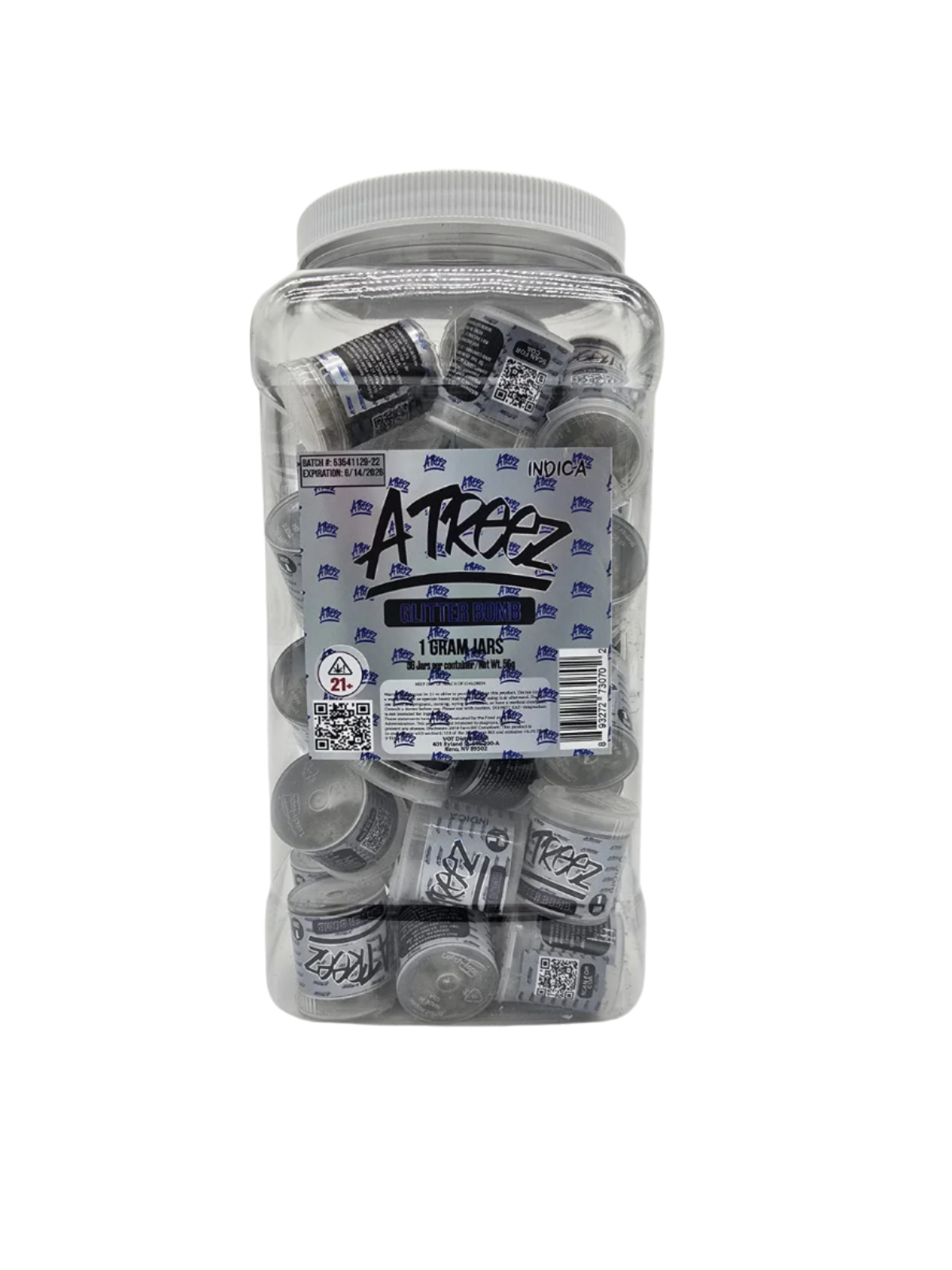 ATreez - 56ct 1 gram THCa Flower - Glitter Bomb (I)