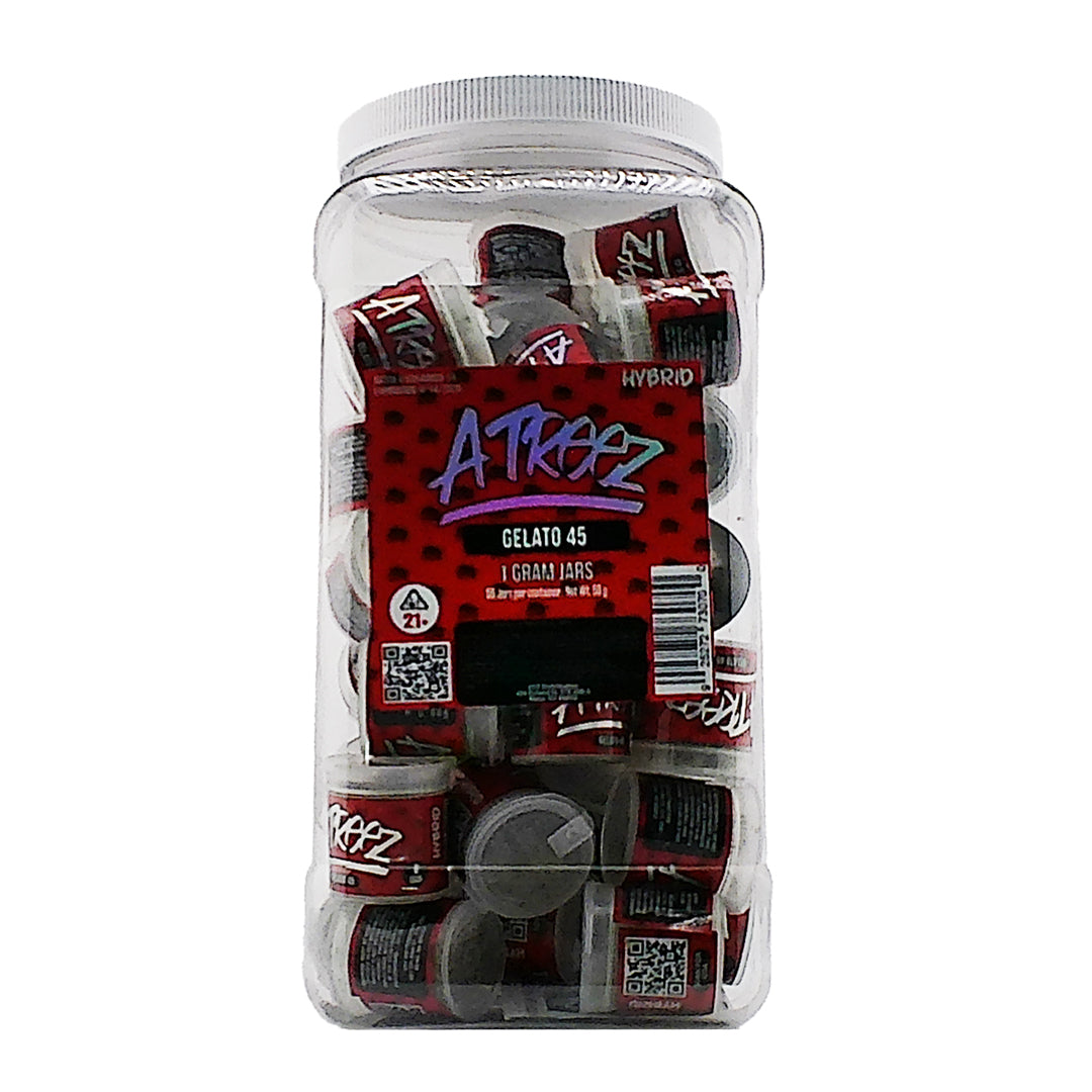 ATreez - 56ct 1 gram THCa Flower - Gelato 45 (H)