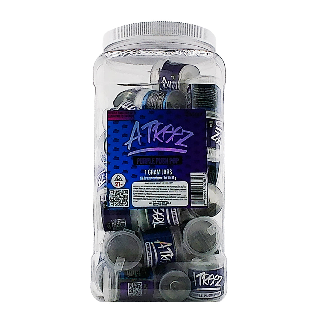 ATreez - 56ct 1 gram THCa Flower - Purple Push Pop (S)