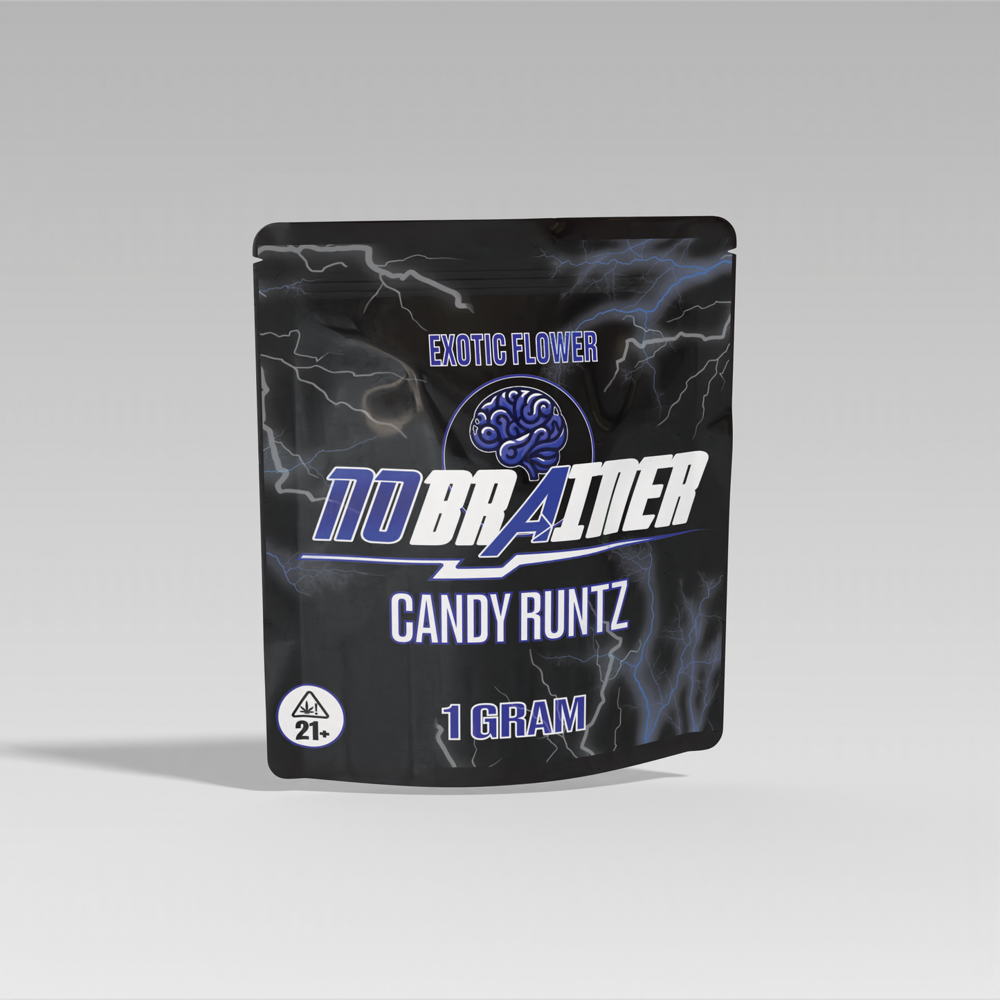 No Brainer 1 gram pouch - 10 ct box - Candy Runts