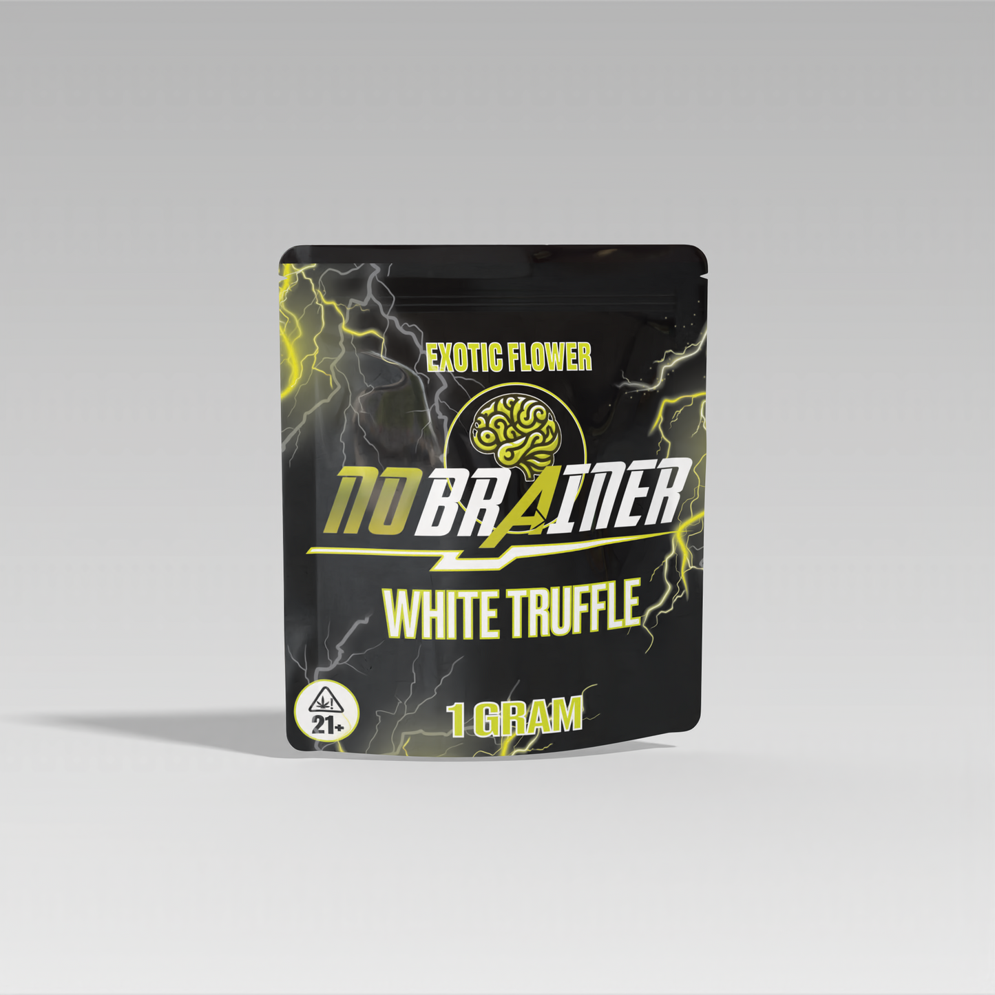 No Brainer 1 gram pouch - 10 ct box - White Truffle
