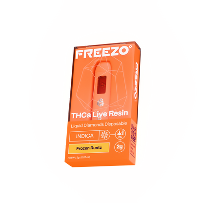 Freezo THCa Live Resin Disposable 2G (5ct) - Frozen Runtz