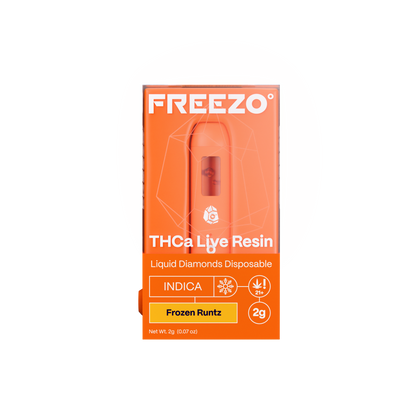 Freezo THCa Live Resin Disposable 2G (5ct) - Frozen Runtz