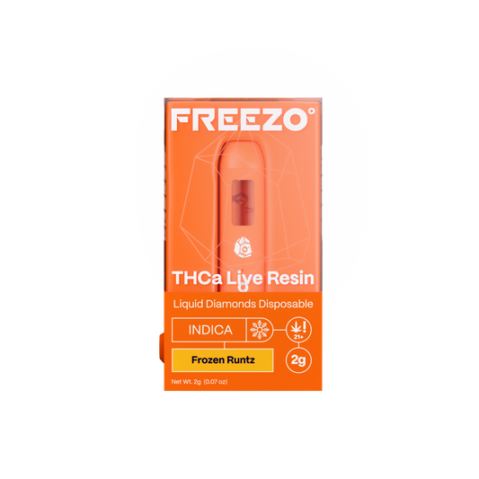 Freezo THCa Live Resin Disposable 2G (5ct) - Frozen Runtz
