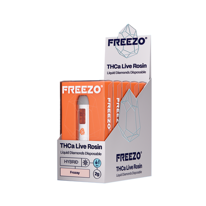 Freezo THCa Live Rosin Disposable 2G (5ct) - Frozay