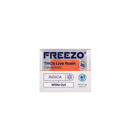 Freezo THCa Live Rosin Concentrate 2G - White Out