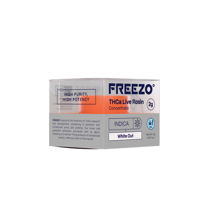 Freezo THCa Live Rosin Concentrate 2G - White Out