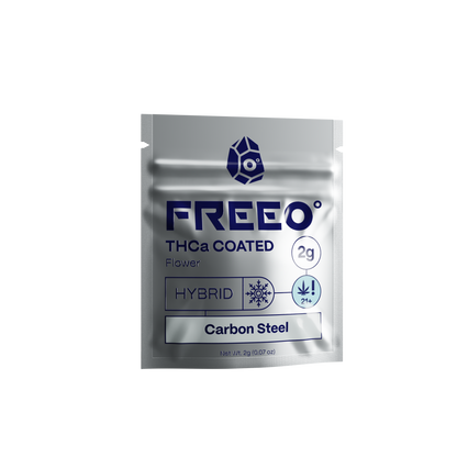 Freezo THCa coated Flower 2g (20ct) - Carbon Steel
