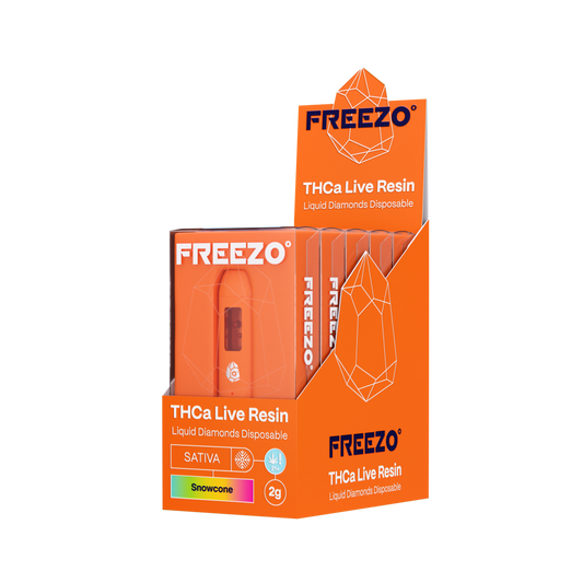 Freezo THCa Live Resin Disposable 2G (5ct) - Snowcone