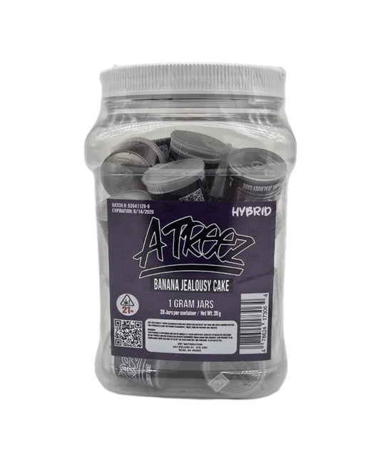 ATreez - 28ct 1 gram THCa Flower - Banana Jealousy Cake (H)