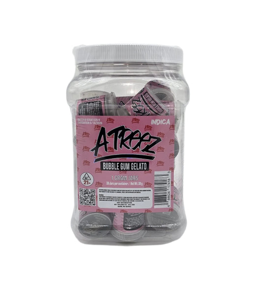 ATreez - 28ct 1 gram THCa Flower - Bubble Gum Gelato (I)
