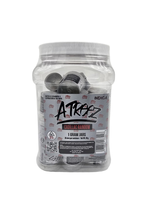 ATreez - 28ct 1 gram THCa Flower - Cadillac Rainbow (I)