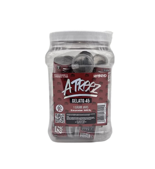 ATreez - 28ct 1 gram THCa Flower - Gelato 45 (H)
