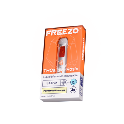 Freezo THCa Live Rosin Disposable 2G (5ct) - Permafrost Pineapple