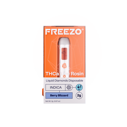 Freezo THCa Live Rosin Disposable 2G (5ct) - Berry Blizzard