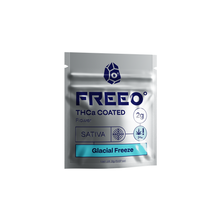 Freezo THCa coated Flower 2g (20ct) - Glacial Freeze