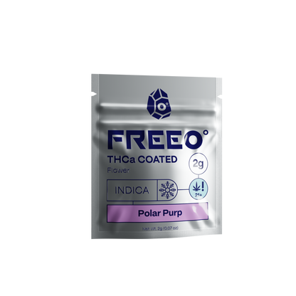 Freezo THCa coated Flower 2g (20ct) - Polar Purp