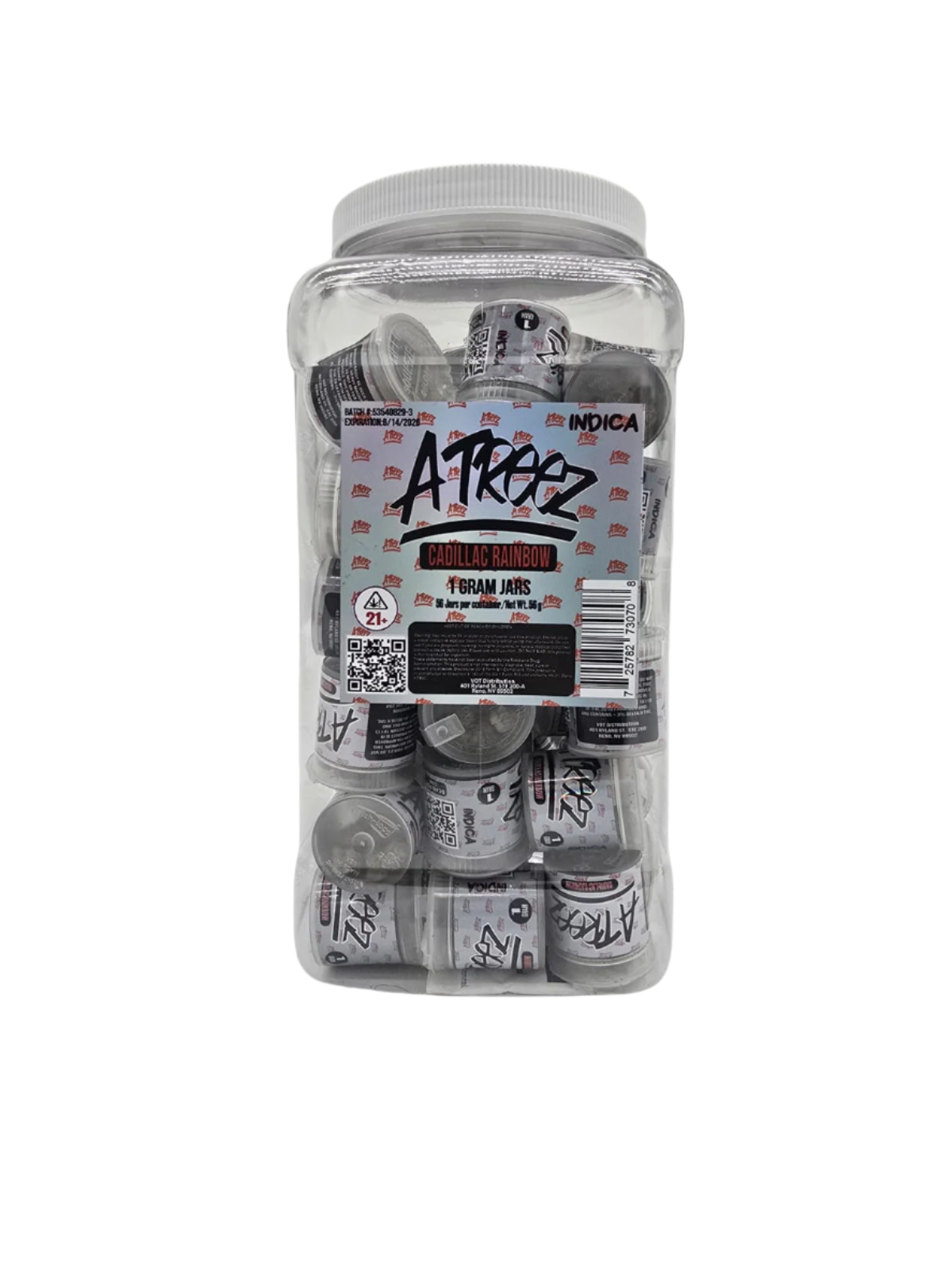 ATreez - 56ct 1 gram THCa Flower - Cadillac Rainbow (I)