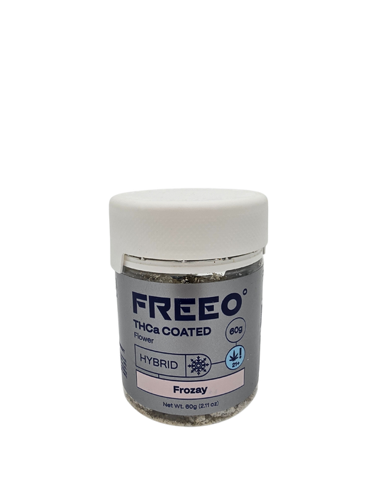 Freezo THCa Coated Flower 60g Jar- Frozay