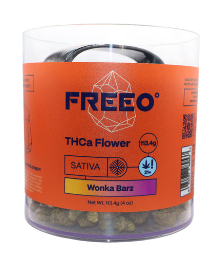 Freezo THCa Flower 112g QP Jars - Wonka Barz