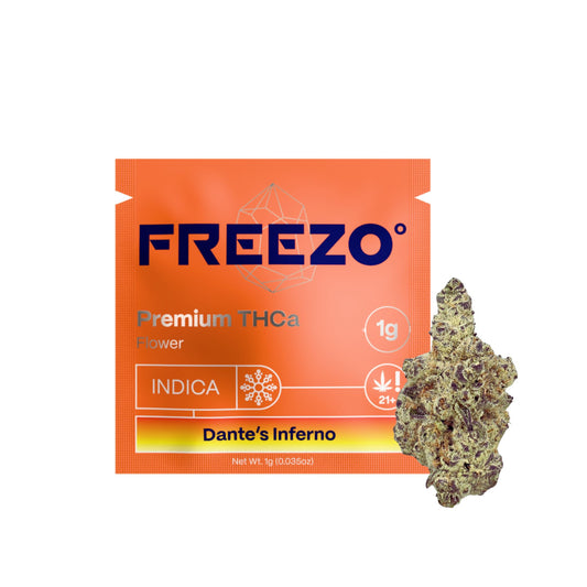 Freezo THCa Flower 1g (28ct) - Dante's Inferno