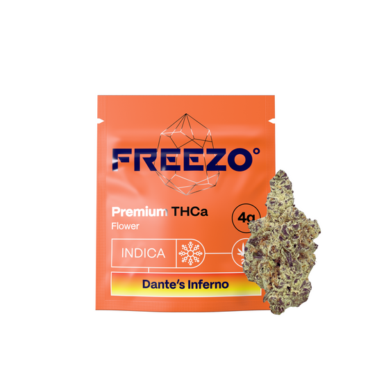 Freezo THCa Flower 4g (10ct)- Dante's Inferno