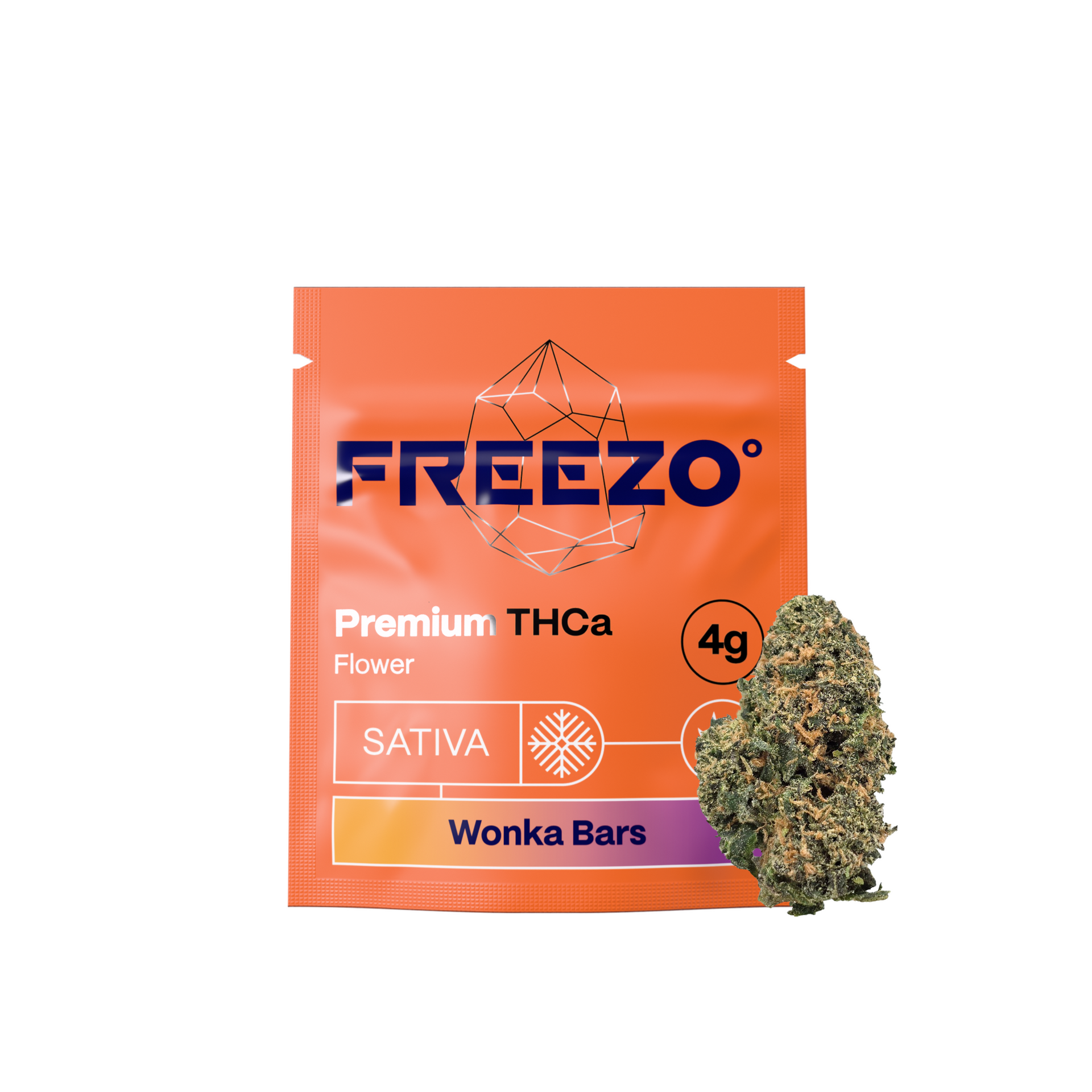 Freezo THCa Flower 4g (10ct) - Wonka Bars | Buy Online – VOT Brands