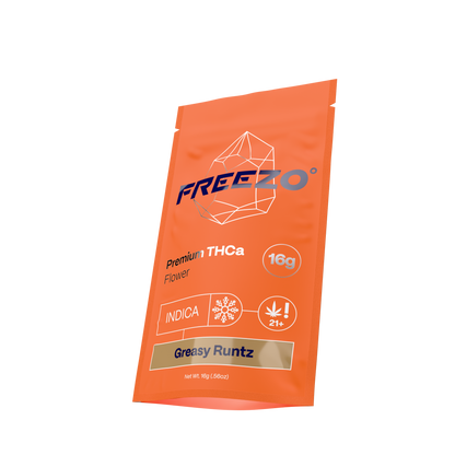 Freezo THCa Flower 16g - Greasy Runts
