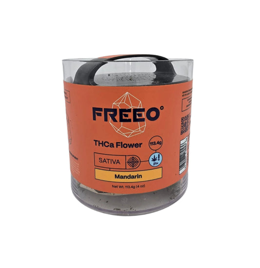 Freezo THCa Flower 112g QP Jars - Mandarin