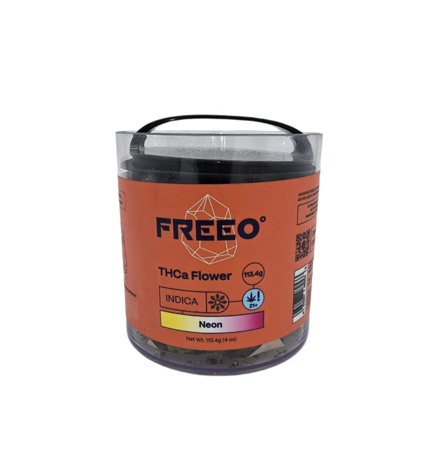 Freezo THCa Flower 112g QP Jars - Neon
