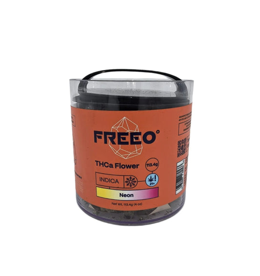Freezo THCa Flower 112g QP Jars - Neon
