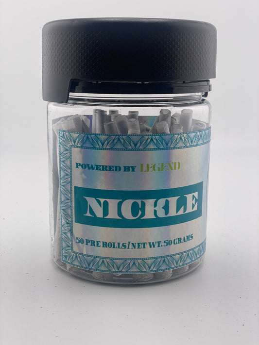 Nickle 1g Pre Roll Bulk - 50 ct box - Hybrid