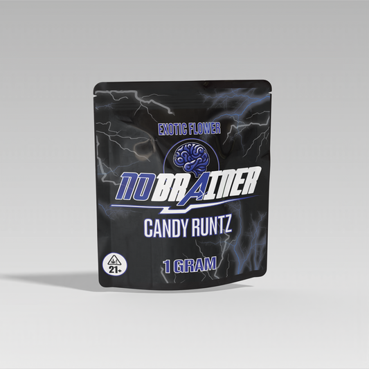No Brainer 1 gram pouch - 10 ct box - Candy Runts