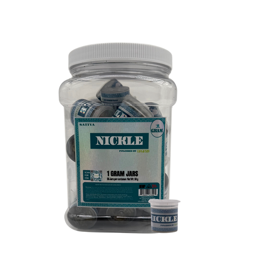 Nickle 1 gram Pop Top - 28 ct box - Sativa