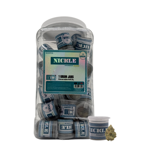 Nickle 1 gram Pop Top - 56 ct box - Sativa