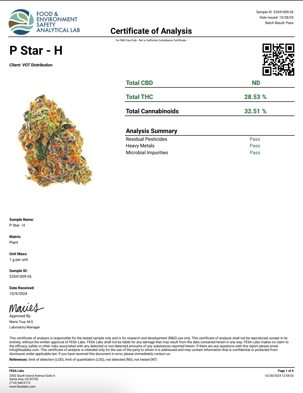 Freezo THCa Flower 16g - P Star