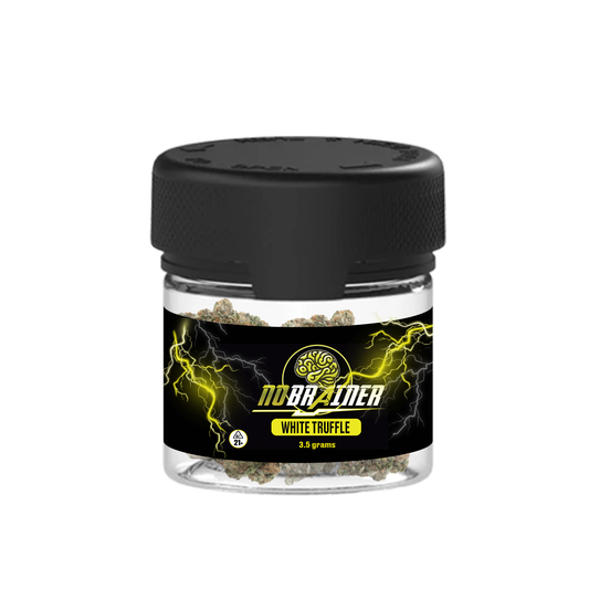 No Brainer 3.5 gram Jar - 8 ct box - White Truffle