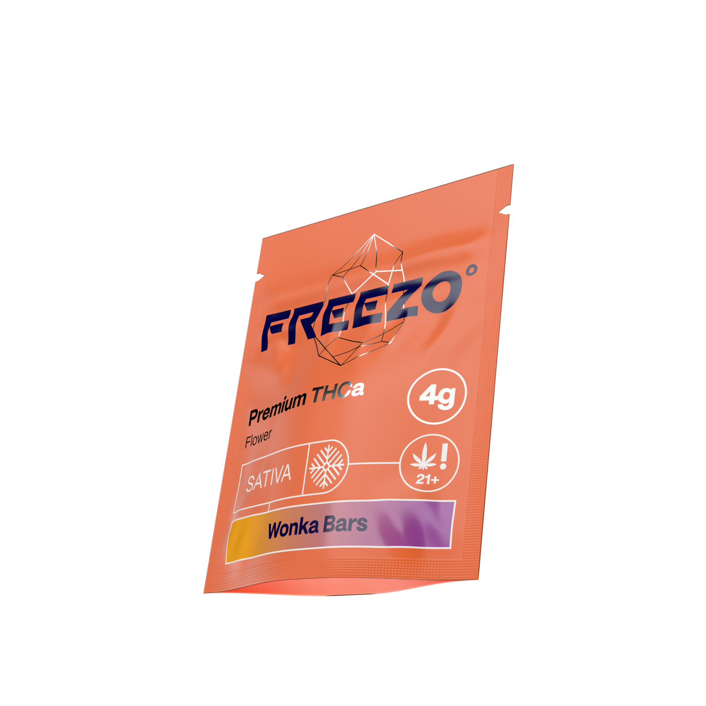 Freezo THCa Flower 4g (10ct) - Wonka Bars