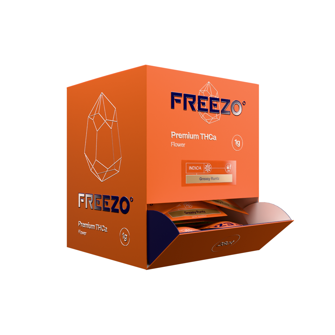 Freezo THCa Flower 1g (28ct) - Greasy Runts